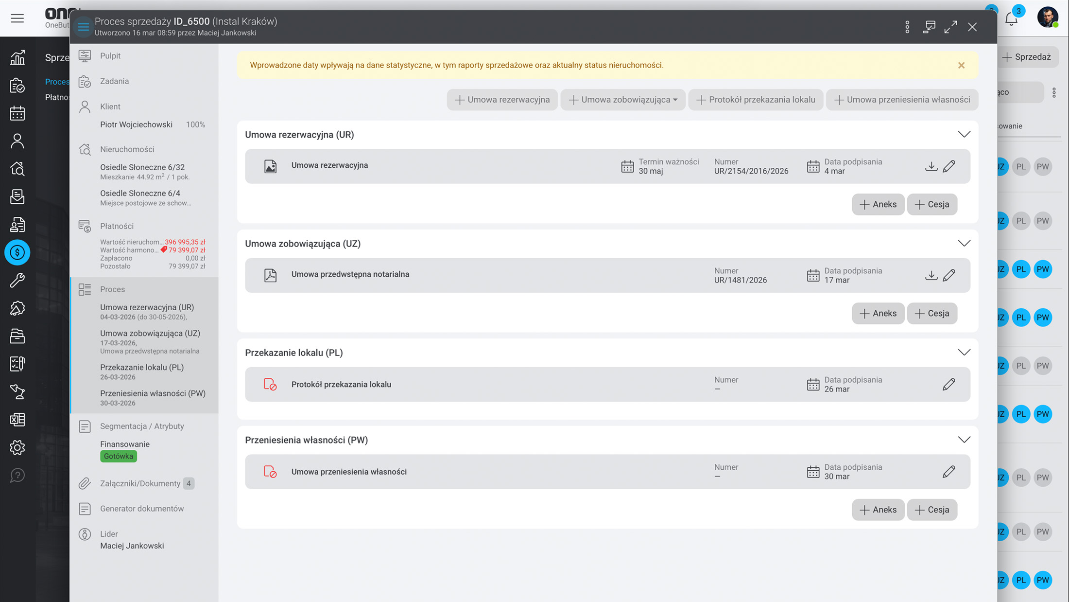 Proces Sprzedaży